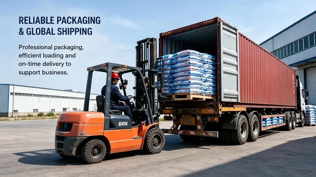 Fertilizer packaging and export from China