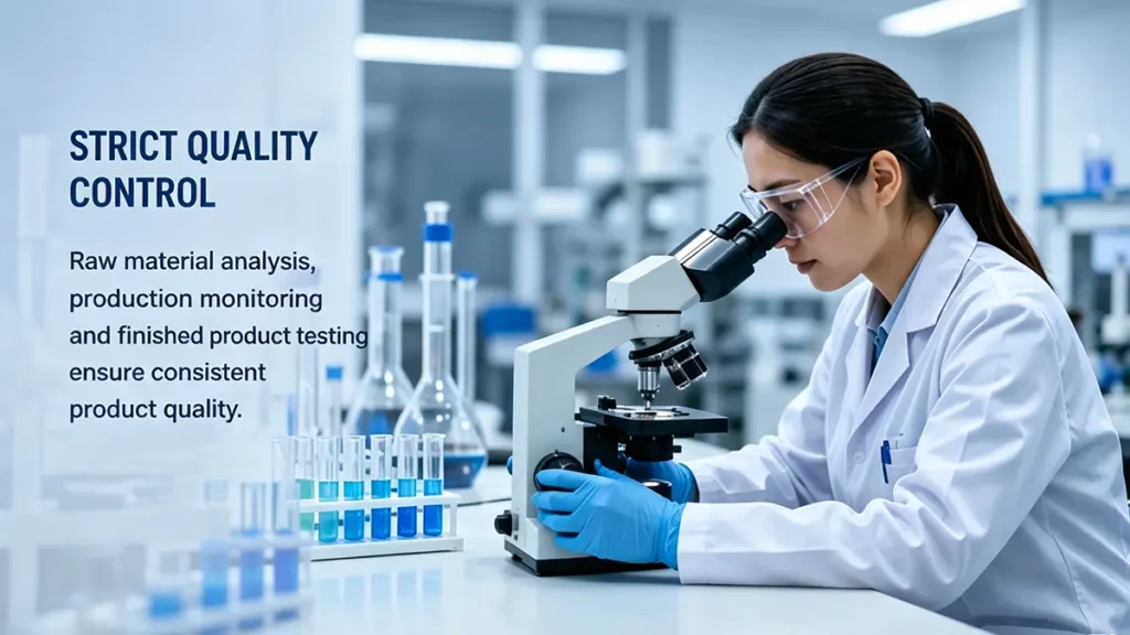 NPK fertilizer quality control and laboratory testing
