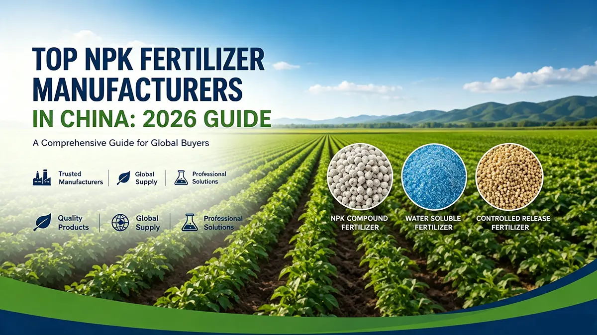 Top NPK fertilizer manufacturers in China 2026
