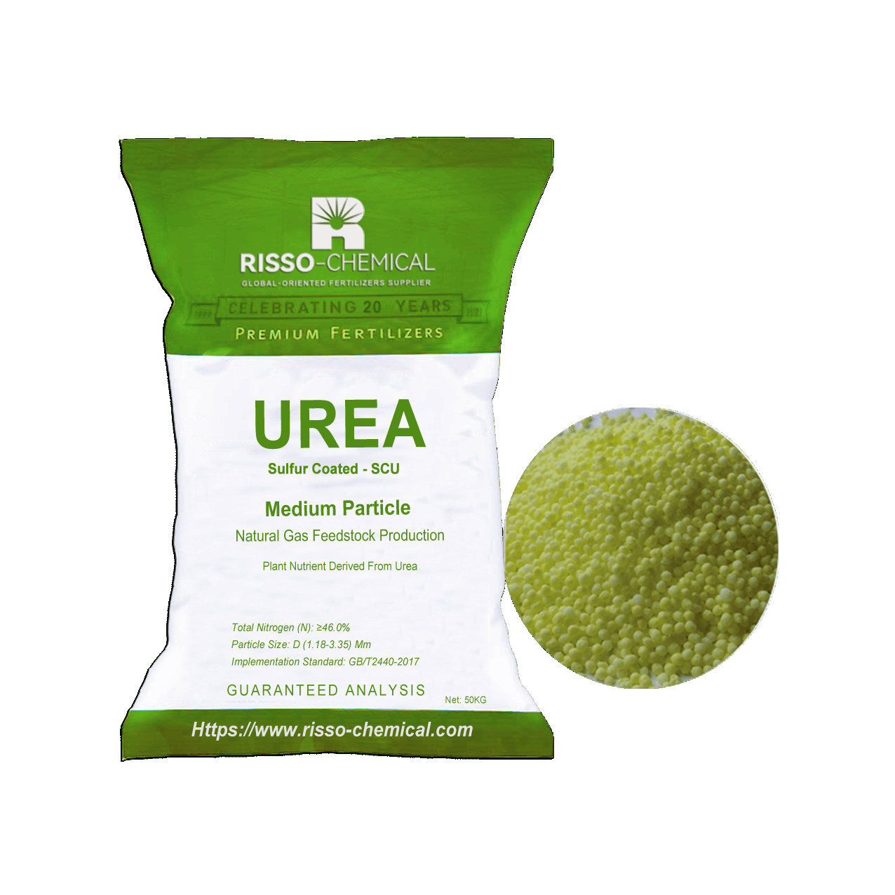Sulfur Coated Urea -SCU