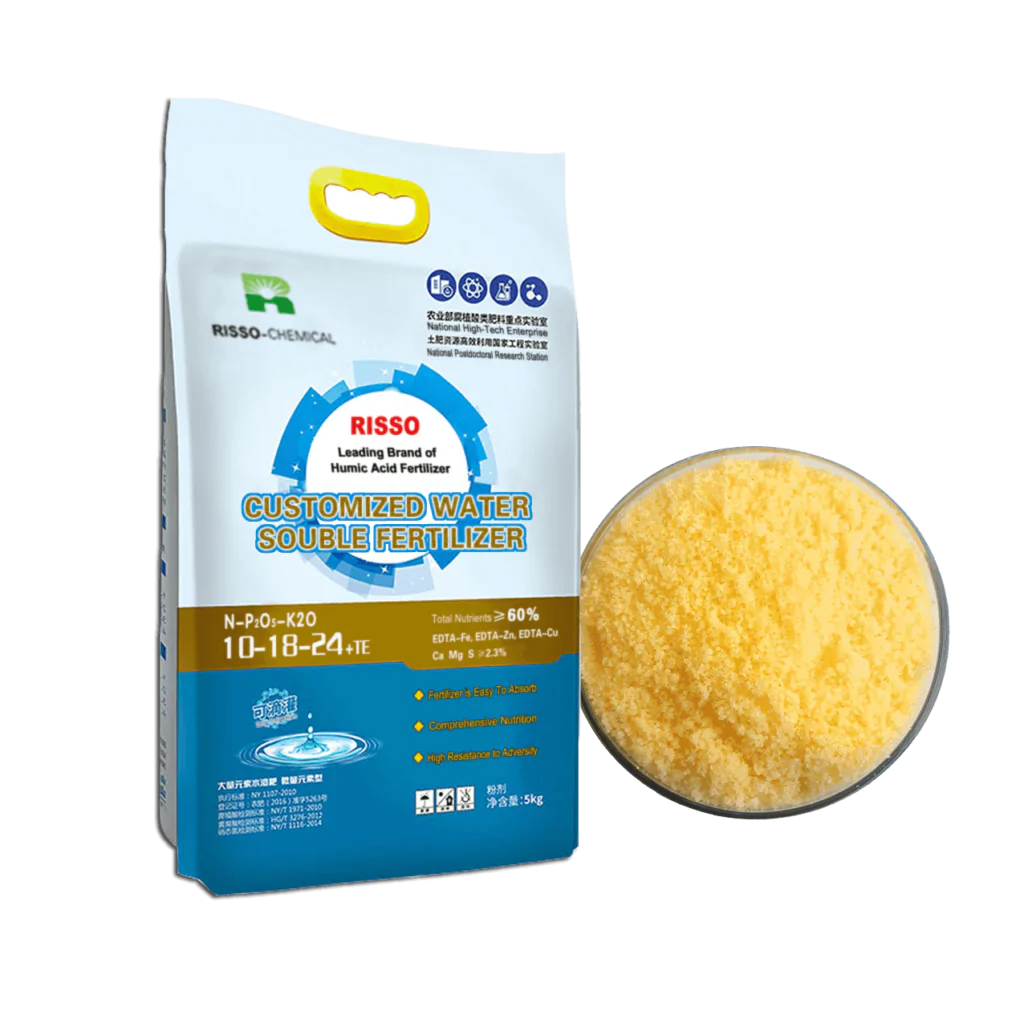 Fertilizantes solubles en agua personalizados
