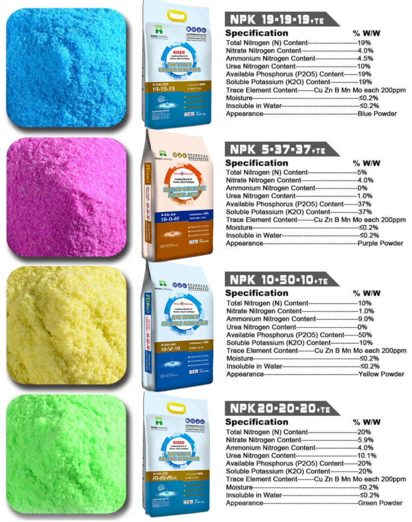 NPK Soluble Fertilizer Products