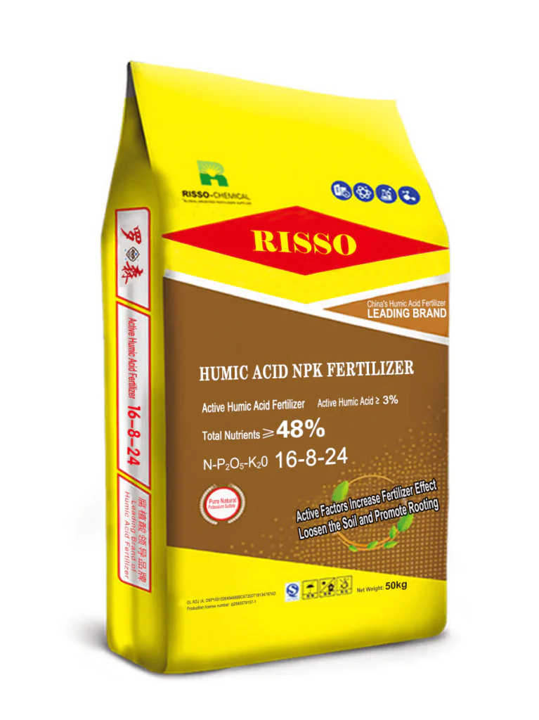 Pupuk NPK Asam Humat Risso 16-8-24