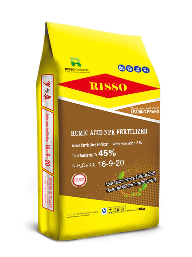 Pupuk NPK Asam Humat Risso 16-9-20