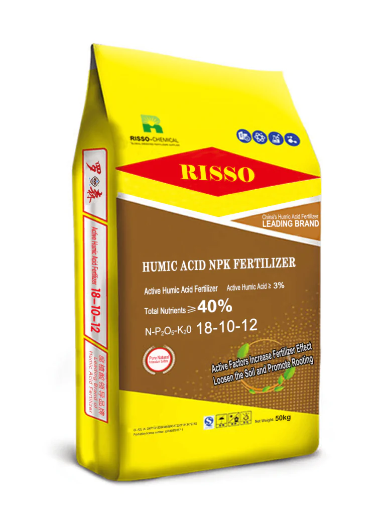 Pupuk NPK Asam Humat Risso 18-10-12