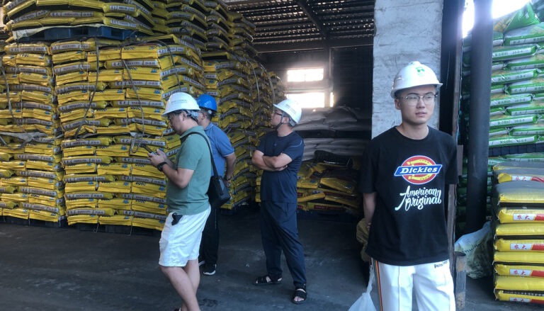 Malaysian customers visit Risso fertilizer factory