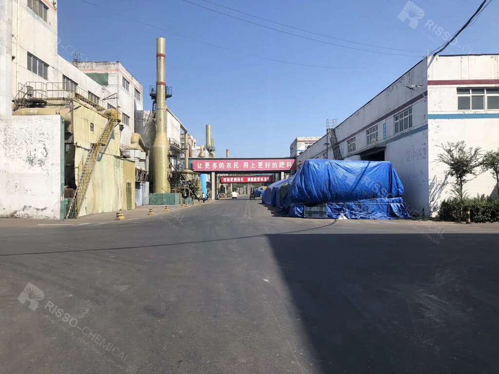 リッソ工場の一角