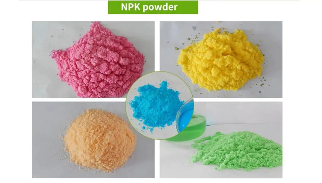 Engrais NPK en poudre hydrosoluble