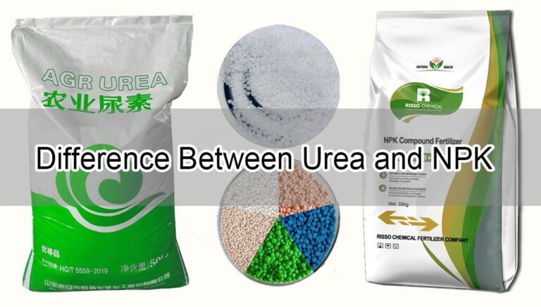 What is the difference between urea and NPK fertilizer?