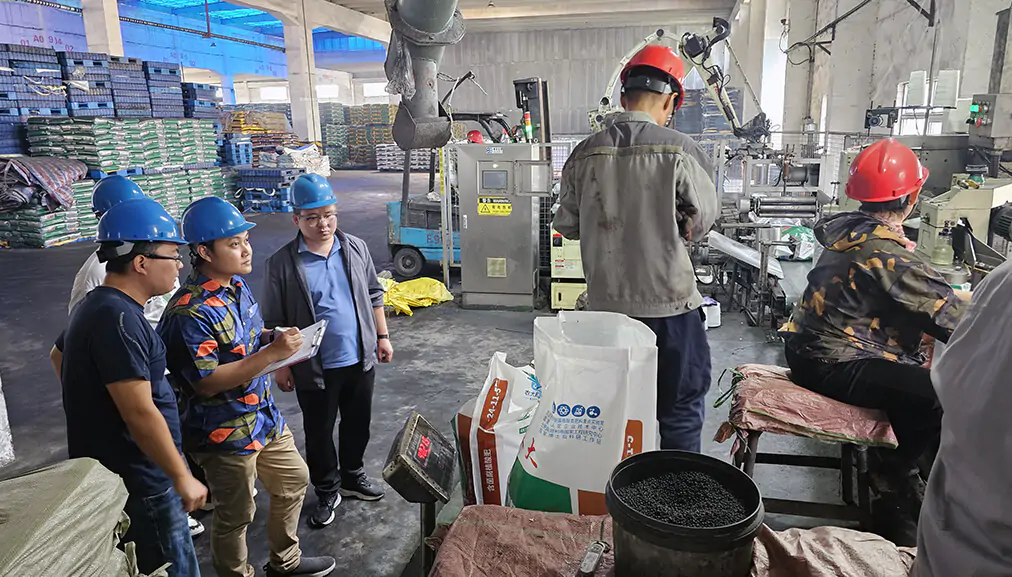 Klien Indonesia Kunjungi Pabrik Pupuk Risso