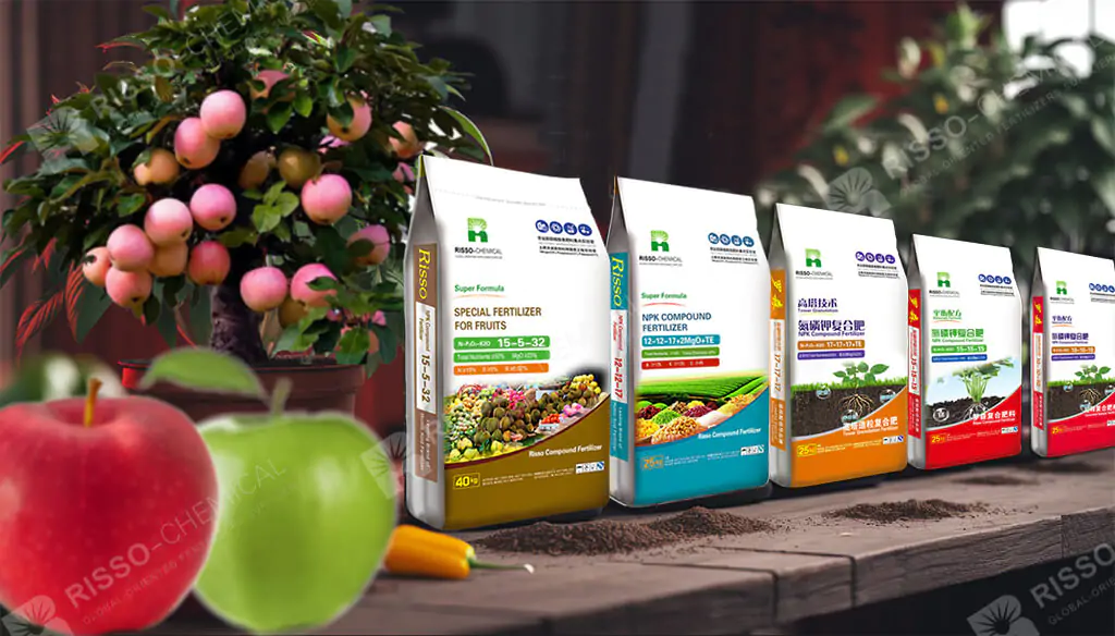 Fertilizante NPK recomendado para árboles frutales