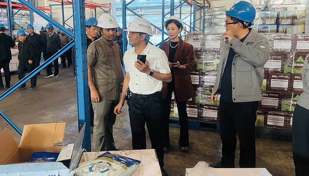 Yemeni Customers Visit Risso Fertilizer Factory