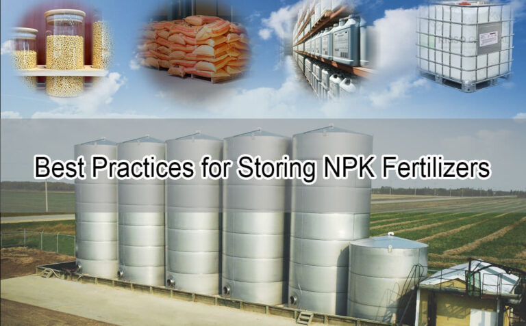 Best Practices for Storing NPK Fertilizers