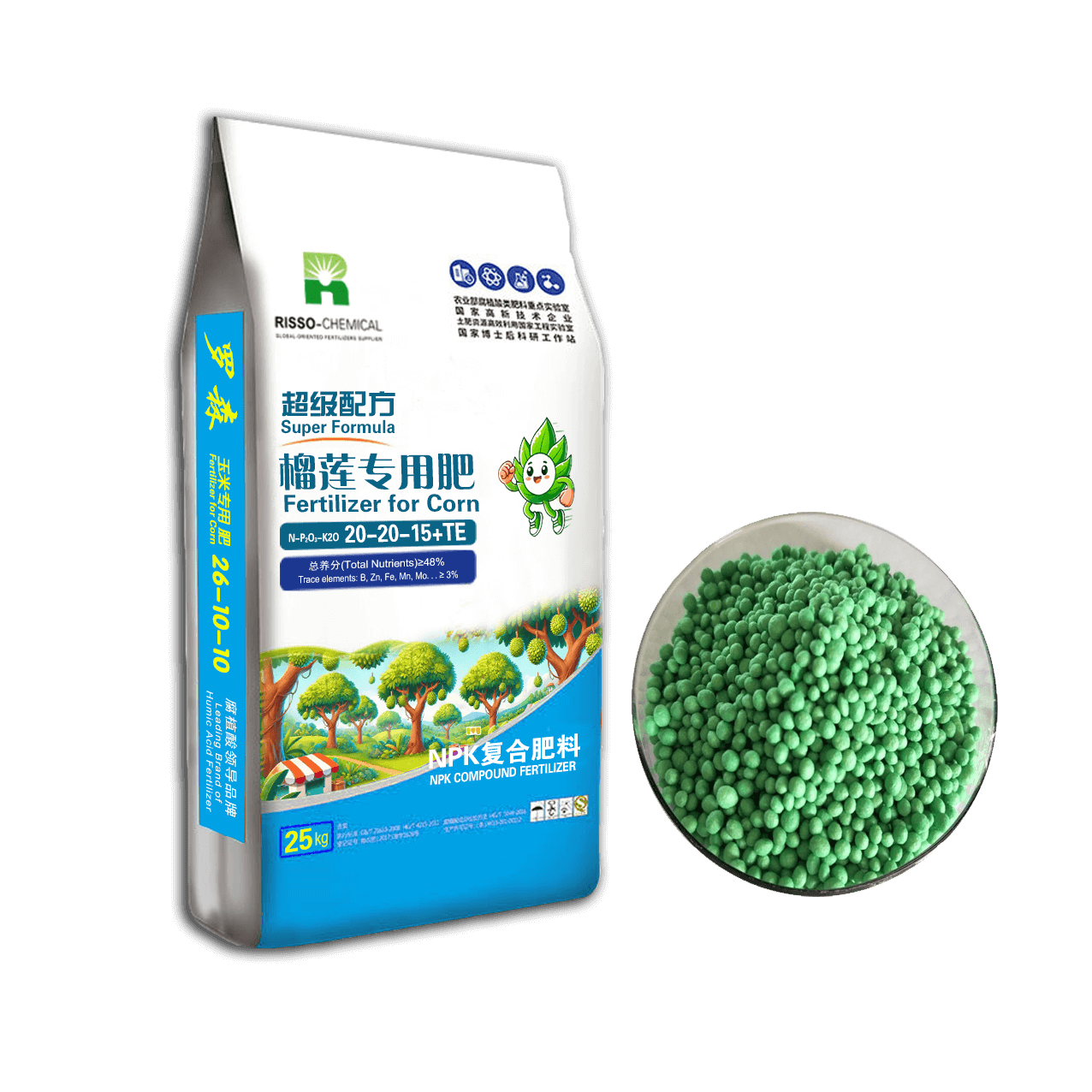 ドリアン肥料 - 収穫量を増やし、品質を向上 | Risso Chemical