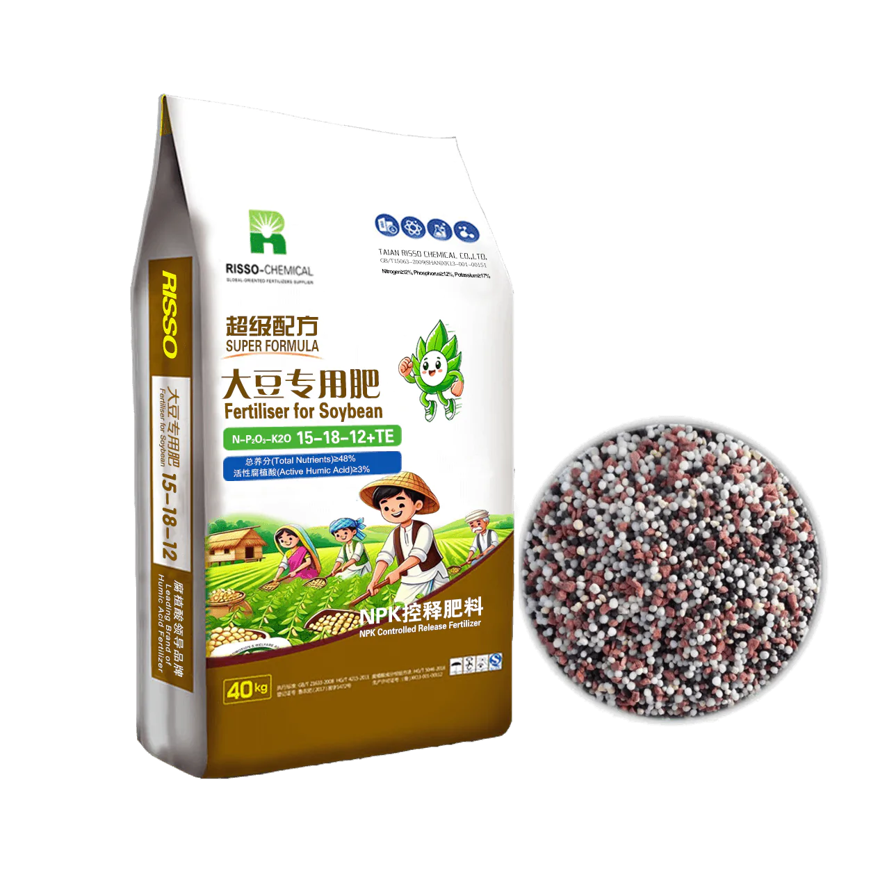 Fertilizante Risso para Soja