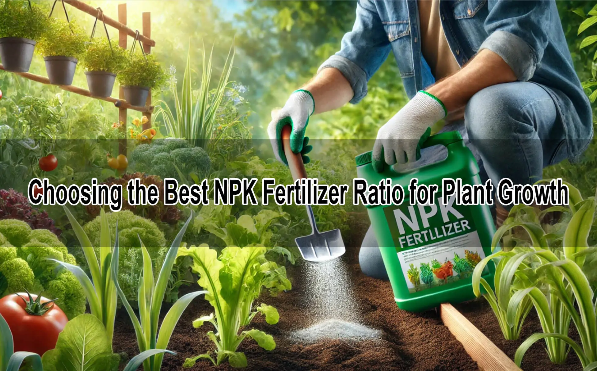 Auswahl des besten NPK-Düngerverhältnisses