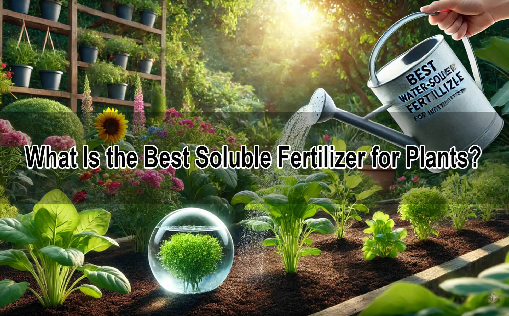 Qual é o melhor fertilizante solúvel