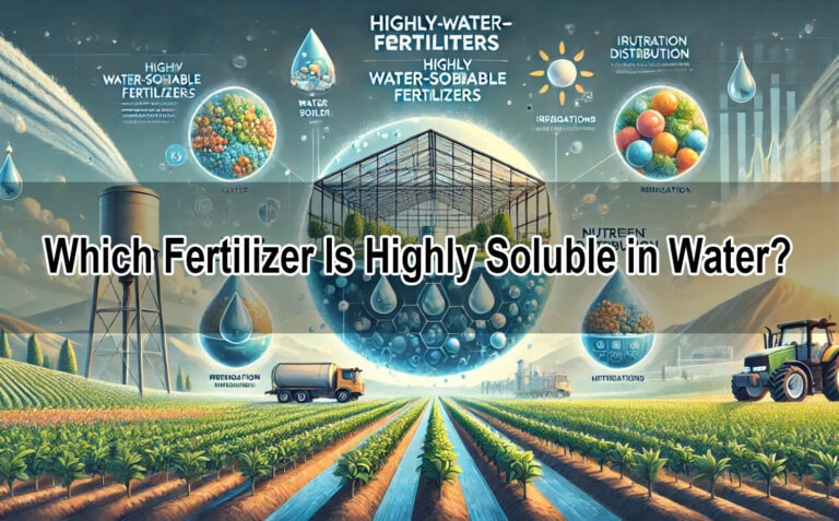 Risso's Which Fertilizer Is Highly Soluble in Water