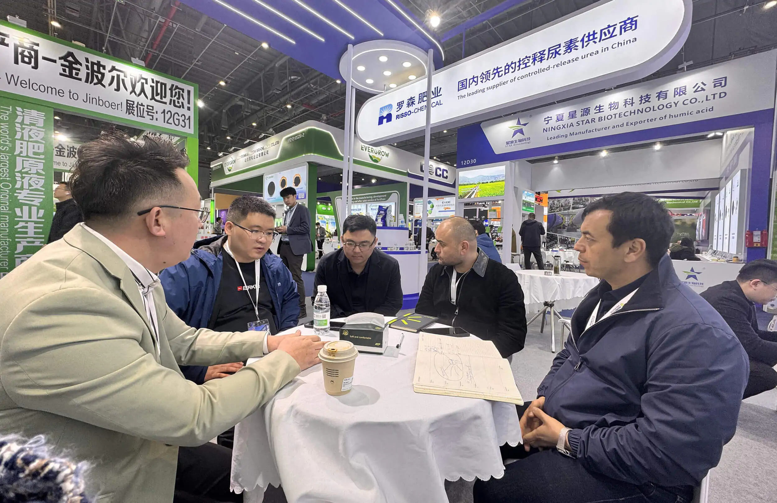 国际买家与 Risso Fertilizer 讨论战略合作伙伴关系