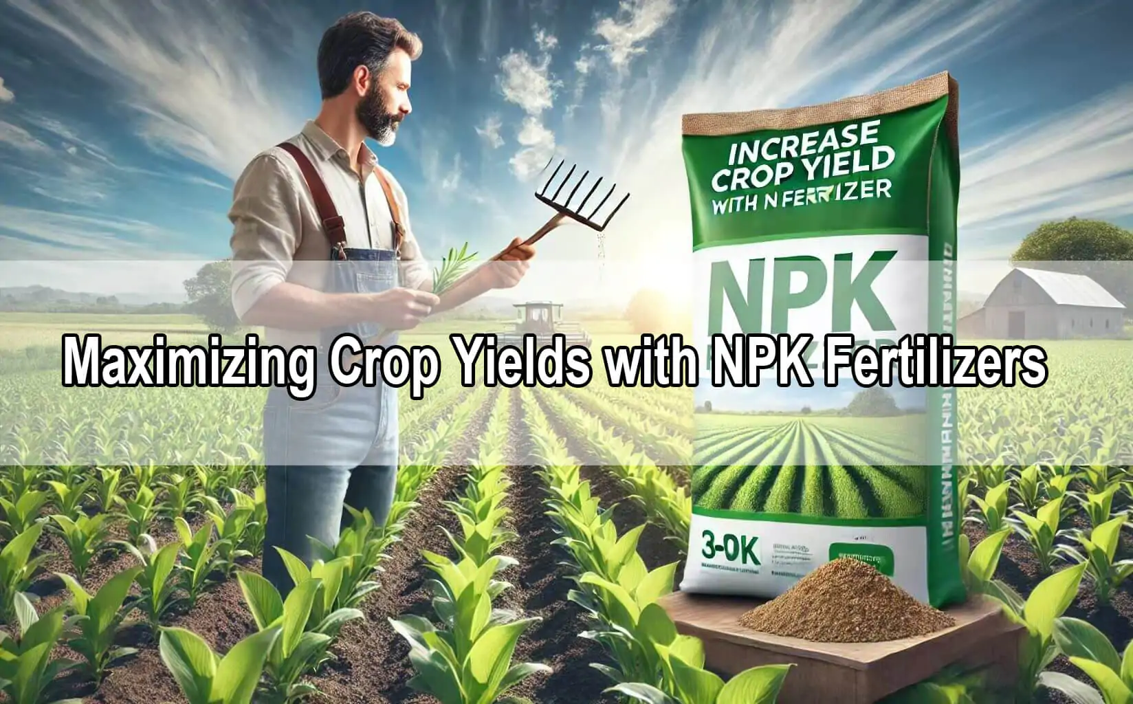Maximización del rendimiento de los cultivos con fertilizantes NPK