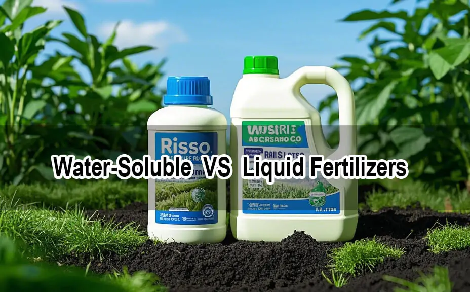 Wasserlösliche VS Flüssigdünger