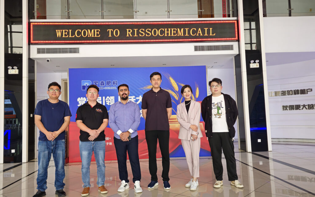 Iraqi Delegates Visit Risso for Fertilizer Cooperation