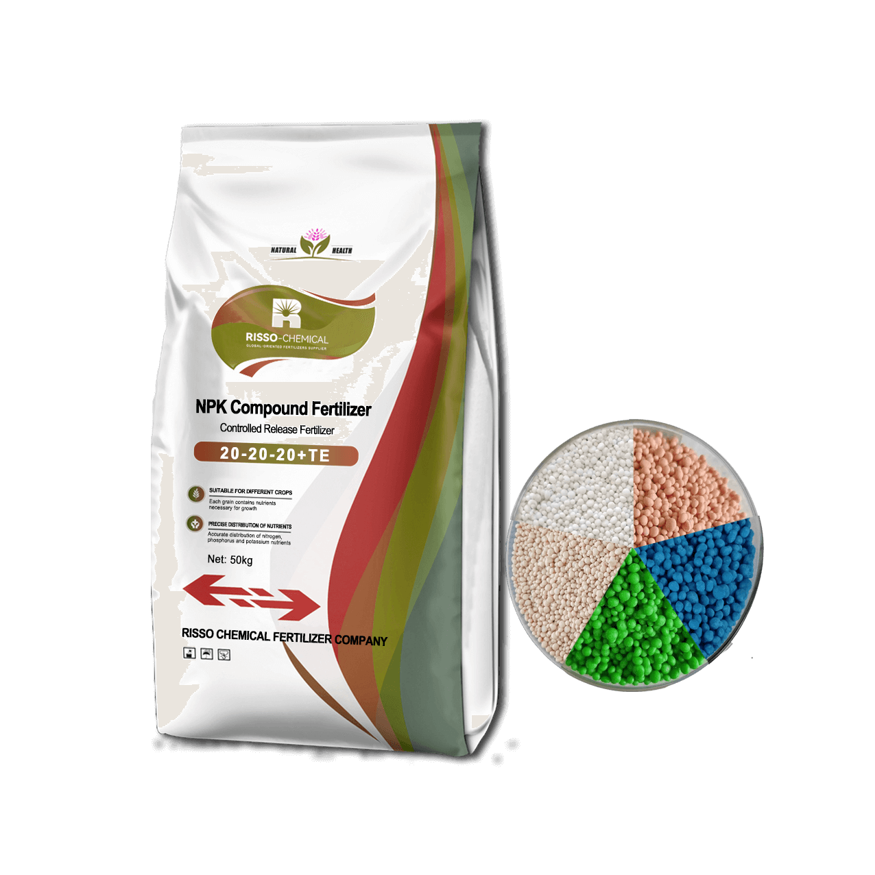 NPK 20-20-20 Controlled Release Fertilizer