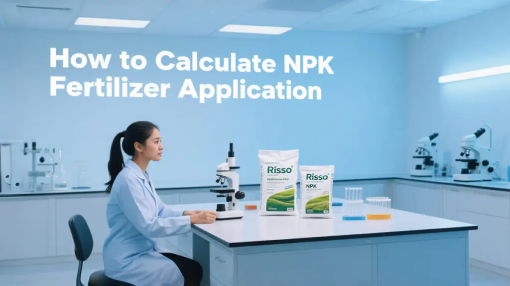 Cómo calcular la aplicación de fertilizantes NPK