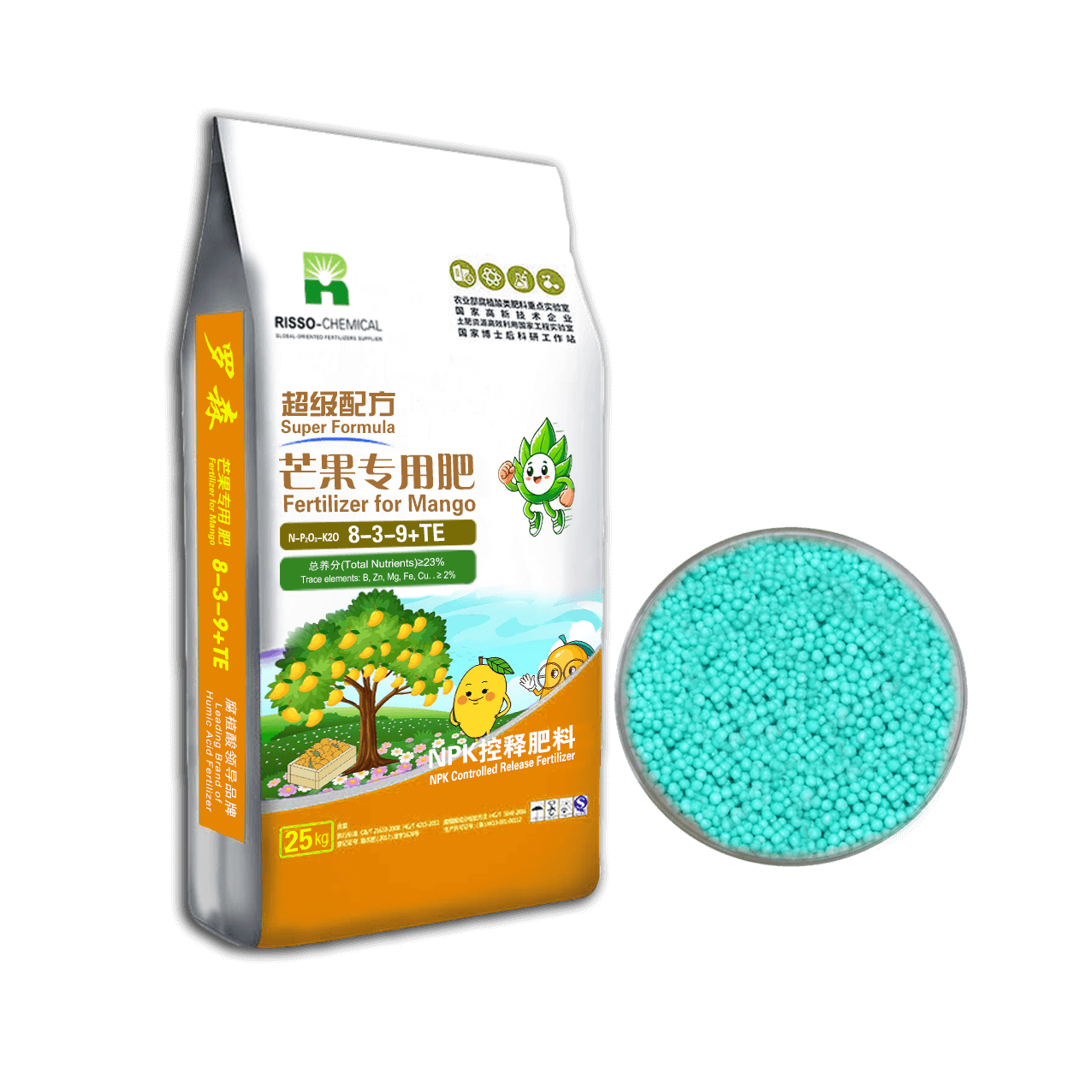 Mango Fertilizer 8-3-9+TE