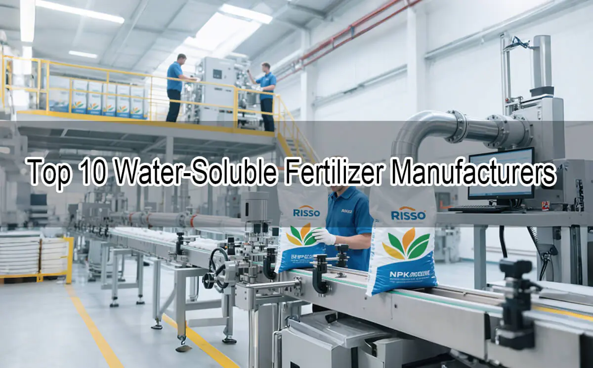 Os 10 maiores fabricantes de fertilizantes NPK solúveis em água