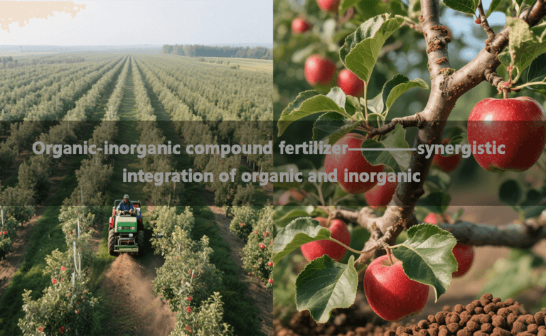 Organic-inorganic compound fertilizer————synergistic integration of organic and inorganic
