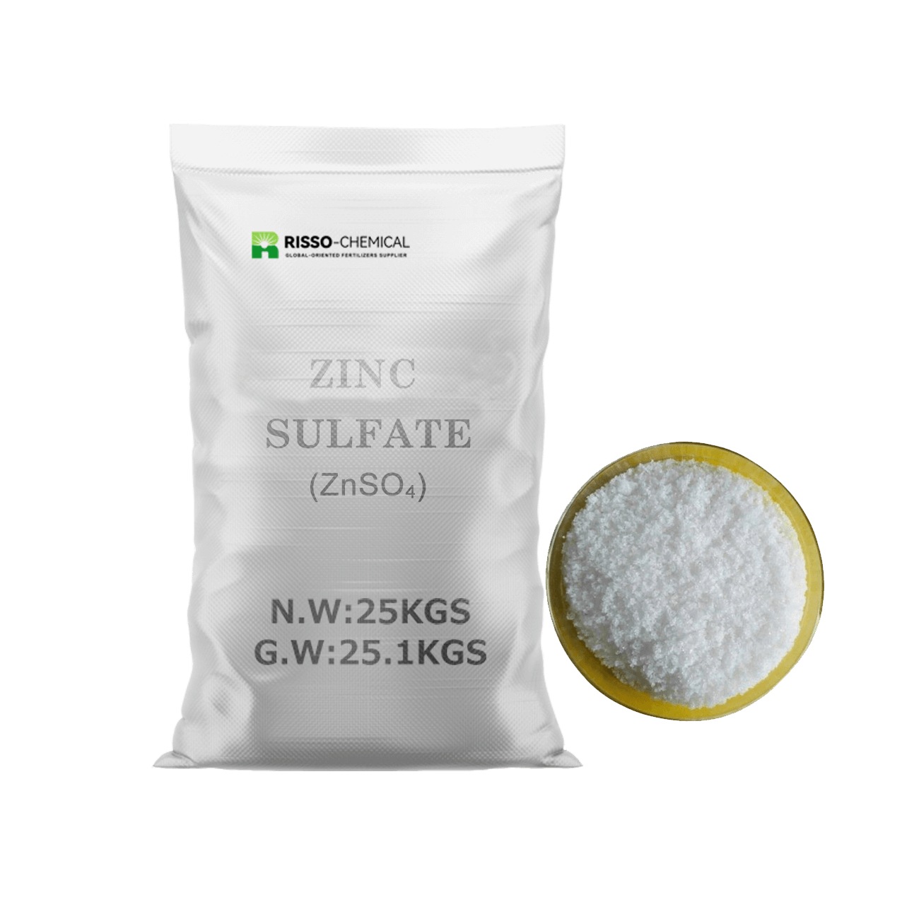 Zinc Sulfate (ZnSO₄)