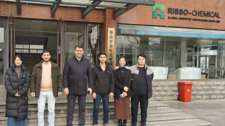 Factory visit of Azerbaijan business partners at Risso Fertilizer