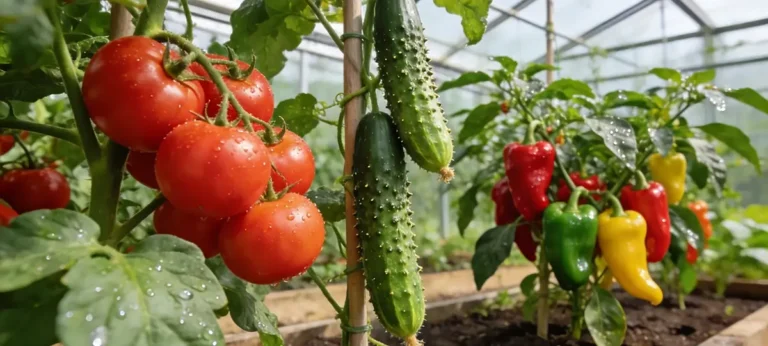 Vegetable Cultivation (Tomatoes, Cucumbers, Peppers)