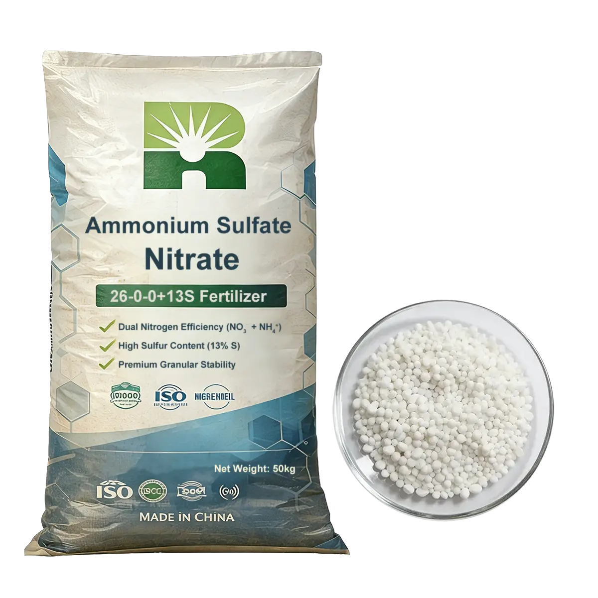 ASN Ammonium Sulfate Nitrate granular fertilizer 26-0-0+13S