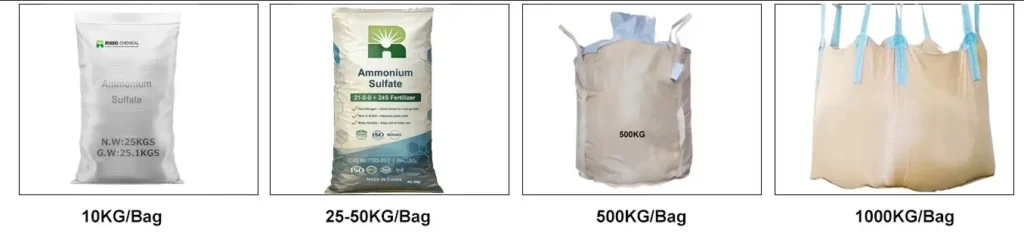 Ammonium Sulfate Fertilizer Packaging