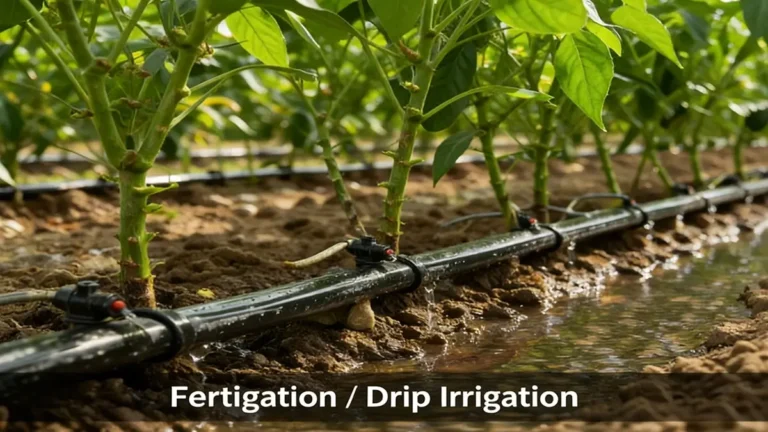 Fertigation Drip Irrigation
