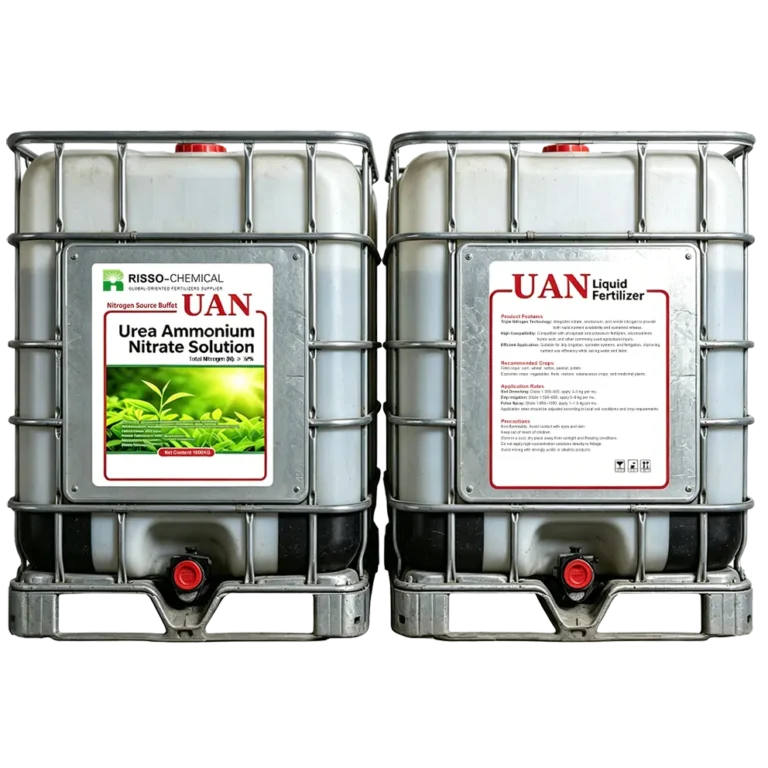 UAN 1000L IBC tanks Packaging