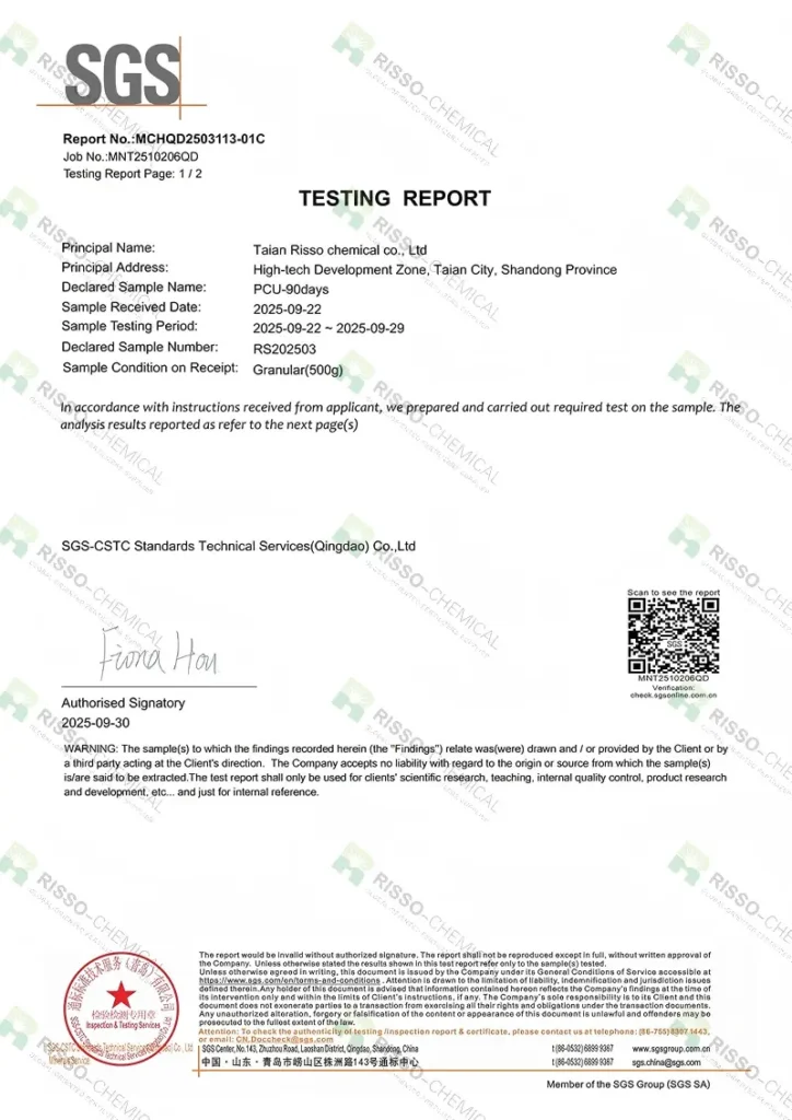 90 DAY PCU-Urea SGS_01