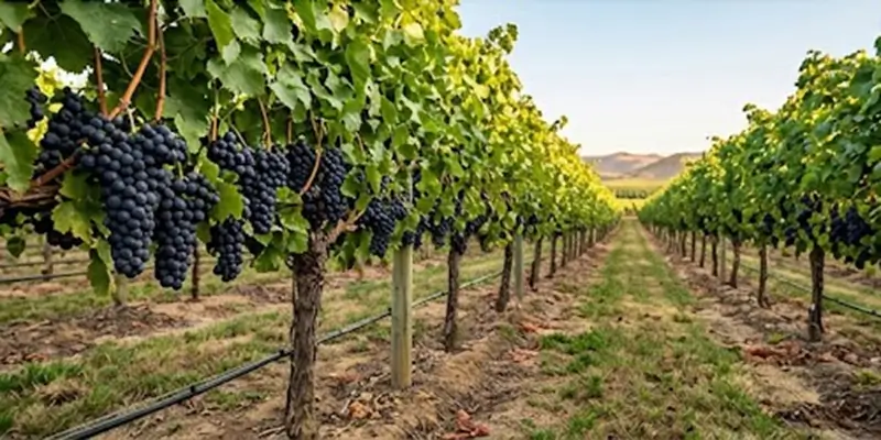 Grapes crop
