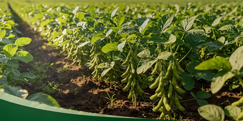 Soybean crops