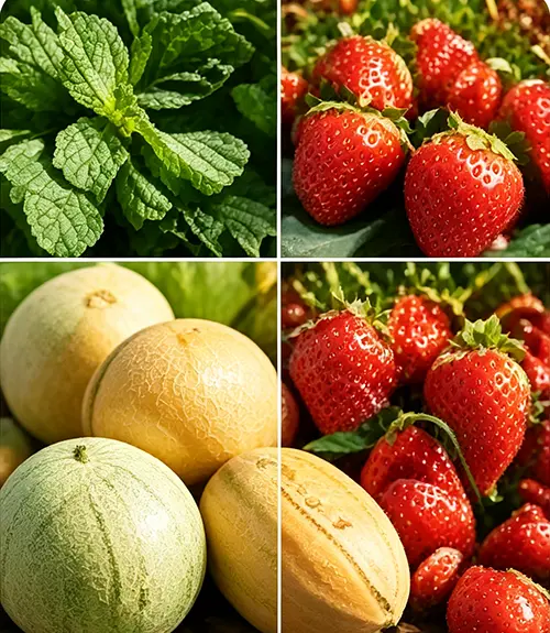 Melones y bayas