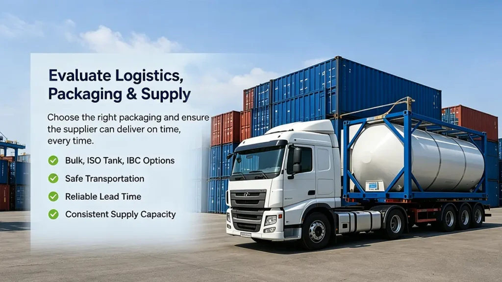 Bulk UAN 32 fertilizer packaging, transportation and international supply logistics