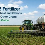 UAN 32 fertilizer application for corn, wheat and other crops in modern agriculture