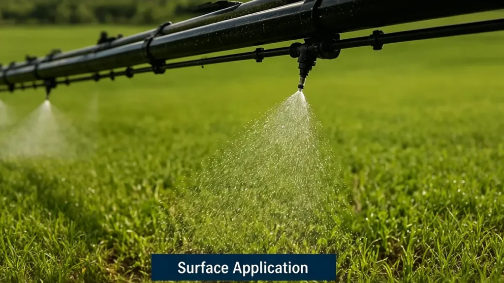 UAN 32 nitrogen management for corn, wheat, and other crops with proper fertilizer placement and application