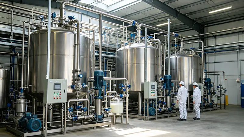 uan‑32‑liquid‑fertilizer‑production‑plant‑stainless‑steel‑tanks