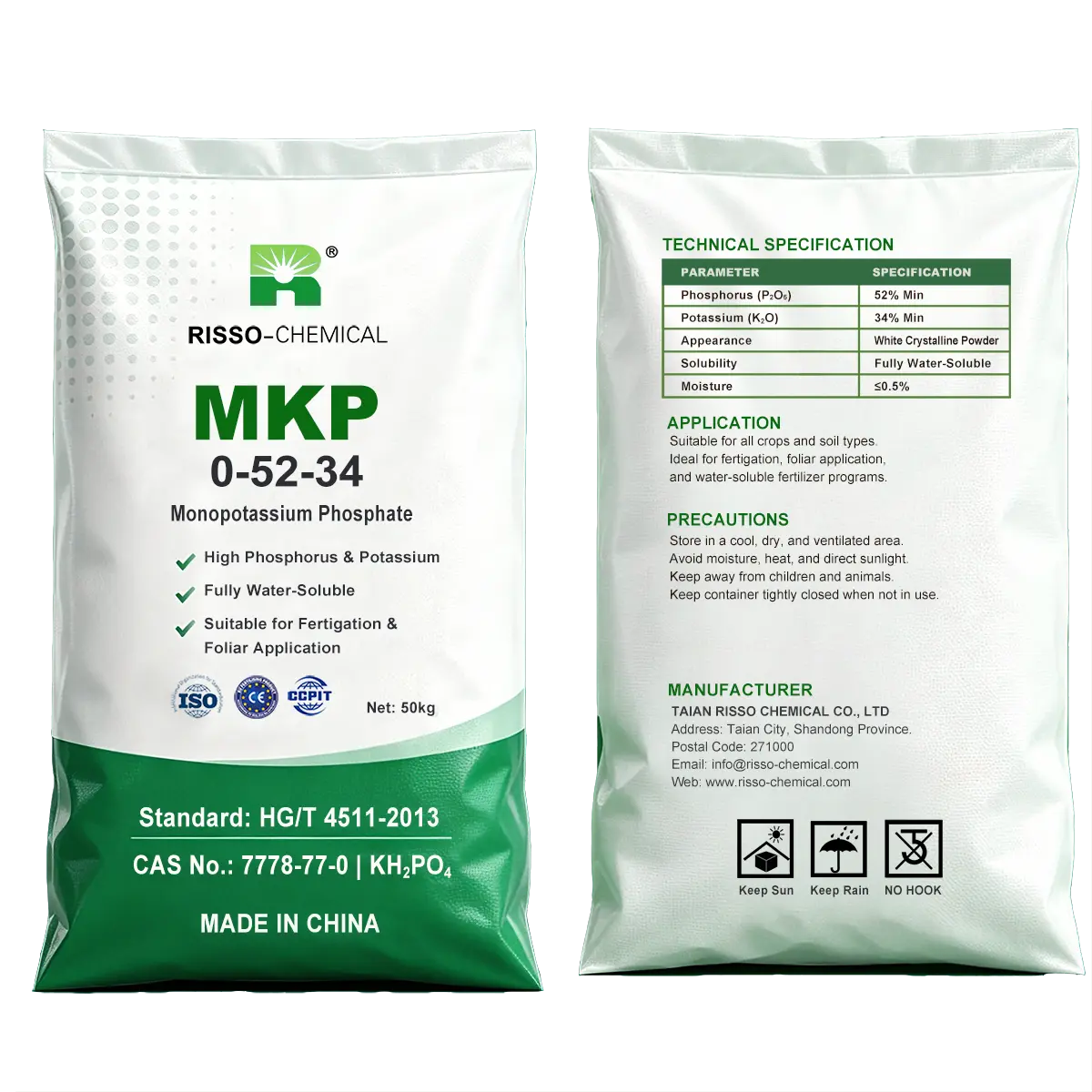 MKP 0-52-34 Fertilizer