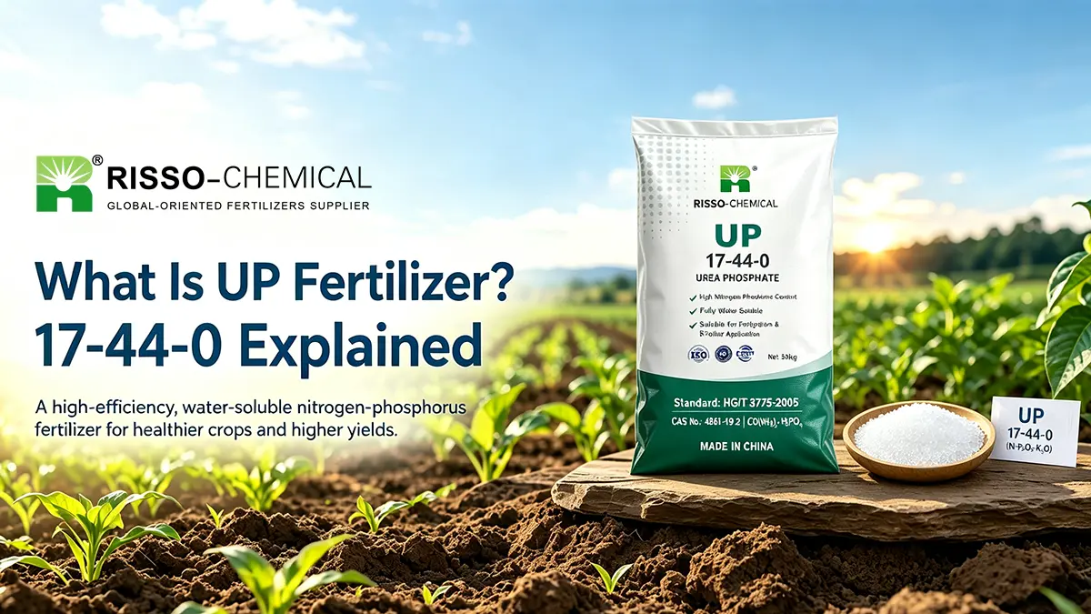 What Is UP Fertilizer 17-44-0? Urea phosphate composition and agricultural applications
