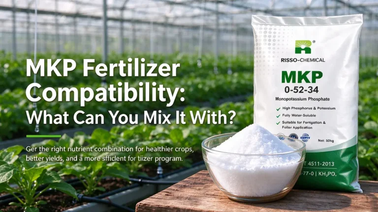 MKP Fertilizer Compatibility What Can You Mix It With
