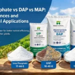 Urea phosphate 17-44-0 vs DAP 18-46-0 vs MAP 11-52-0 fertilizer comparison for agricultural applications.